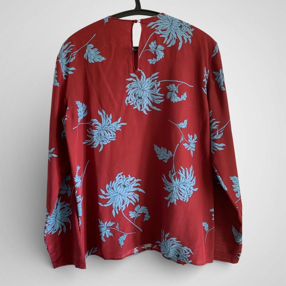 Rochas silk print top, Size 40 - Picture 2 of 8